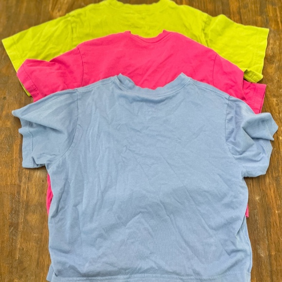 Bundle of 3 Nike Loose Fit Youth Cropped T-Shirts Tee size M - Picture 2 of 2